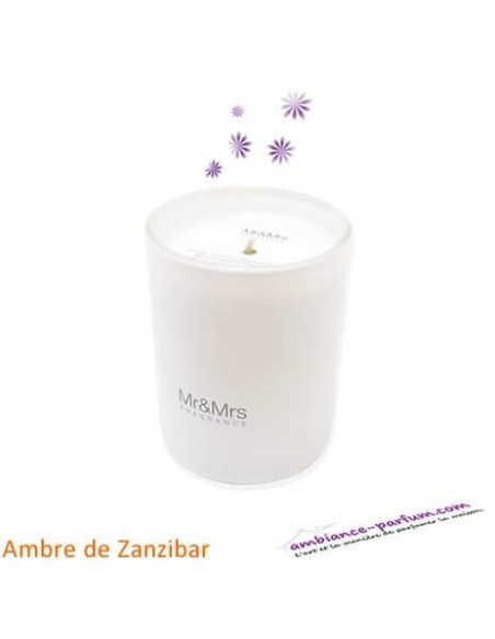 Bougie Parfumée Mr&Mrs - Ambre Zanzibar