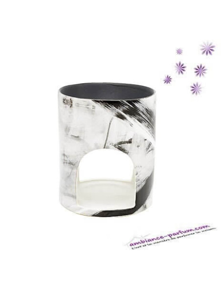 Brûleur Midnight Art Déco - Noir & Blanc