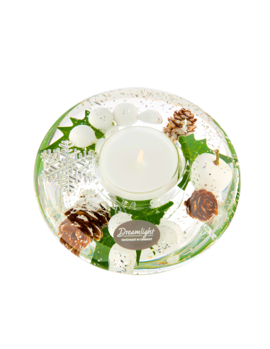 Bougeoir Dreamlight Noël en Verre